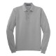 Port Authority® Silk Touch™ Pique Men's Long Sleeve Polo