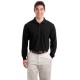 Port Authority® Silk Touch™ Pique Men's Long Sleeve Polo with Pocket