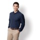 Port Authority® Silk Touch™ Pique Men's Long Sleeve Polo with Pocket