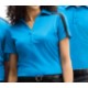 Port Authority® Silk Touch™ Performance Colorblock Stripe Ladies' Polo