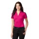 Port Authority® Silk Touch™ Performance Colorblock Stripe Ladies' Polo