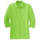 Port Authority® Silk Touch™ Pique Ladies' 3/4 Sleeve Polo