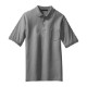 Port Authority® Silk Touch™ Pique Men's Polo with Pocket