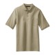 Port Authority® Silk Touch™ Pique Men's Polo with Pocket