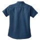 Port & Company® Value Denim Ladies' Short Sleeve Shirt