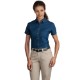 Port & Company® Value Denim Ladies' Short Sleeve Shirt