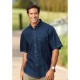 Port & Company® Value Denim Men's Short Sleeve Shirt