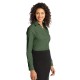 Port Authority® Crosshatch Easy Care Poplin Ladies' Shirt