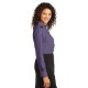 Port Authority® Crosshatch Easy Care Poplin Ladies' Shirt