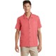 Port Authority® Textured Men's Short Sleeve Camp Shirt