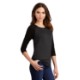 District Made® Perfect Tri™ Ladies' 3/4-Sleeve Raglan