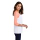 District Made® Perfect Tri™ Ladies' 3/4-Sleeve Raglan