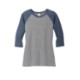 District Made® Perfect Tri™ Ladies' 3/4-Sleeve Raglan