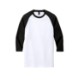District Made® Perfect Tri™ Men's 3/4-Sleeve Raglan