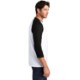 District Made® Perfect Tri™ Men's 3/4-Sleeve Raglan
