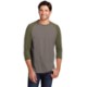 District Made® Perfect Tri™ Men's 3/4-Sleeve Raglan
