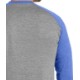 District Made® Perfect Tri™ Men's 3/4-Sleeve Raglan