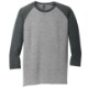 District Made® Perfect Tri™ Men's 3/4-Sleeve Raglan