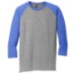 District Made® Perfect Tri™ Men's 3/4-Sleeve Raglan