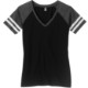 District Made® Game V-Neck Ladies' Tee