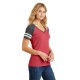 District Made® Game V-Neck Ladies' Tee
