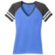 District Made® Game V-Neck Ladies' Tee
