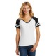 District Made® Game V-Neck Ladies' Tee