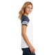 District Made® Game V-Neck Ladies' Tee