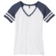 District Made® Game V-Neck Ladies' Tee