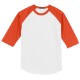 Sport-Tek® Cotton Colorblock 3/4 Sleeve Raglan Men's Jersey