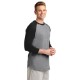 Sport-Tek® Cotton Colorblock 3/4 Sleeve Raglan Men's Jersey
