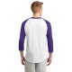 Sport-Tek® Cotton Colorblock 3/4 Sleeve Raglan Men's Jersey