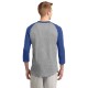 Sport-Tek® Cotton Colorblock 3/4 Sleeve Raglan Men's Jersey