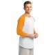 Sport-Tek® Cotton Colorblock 3/4 Sleeve Raglan Men's Jersey