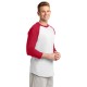 Sport-Tek® Cotton Colorblock 3/4 Sleeve Raglan Men's Jersey