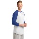 Sport-Tek® Cotton Colorblock 3/4 Sleeve Raglan Men's Jersey