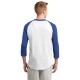 Sport-Tek® Cotton Colorblock 3/4 Sleeve Raglan Men's Jersey
