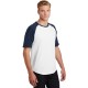 Sport-Tek® Cotton Colorblock Raglan Men's Tee