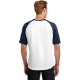 Sport-Tek® Cotton Colorblock Raglan Men's Tee