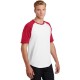 Sport-Tek® Cotton Colorblock Raglan Men's Tee