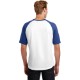 Sport-Tek® Cotton Colorblock Raglan Men's Tee