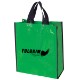 Sleek Laminated Woven Grocery Tote