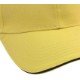 Brushed Cotton Twill Constructed Sandwich Cap