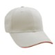 Brushed Cotton Twill Constructed Sandwich Cap