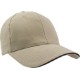 Heavyweight Washed Brushed Cotton Twill Constructed Sandwich Cap