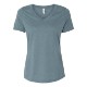 Bella + Canvas® Relaxed Cotton Jersey V-Neck Ladies' Tee