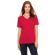 Bella + Canvas® Relaxed Cotton Jersey V-Neck Ladies' Tee