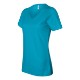 Bella + Canvas® Relaxed Cotton Jersey V-Neck Ladies' Tee
