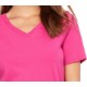 Bella + Canvas® Relaxed Cotton Jersey V-Neck Ladies' Tee
