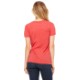 Bella + Canvas® Relaxed TriBlend Jersey V-Neck Ladies' Tee
